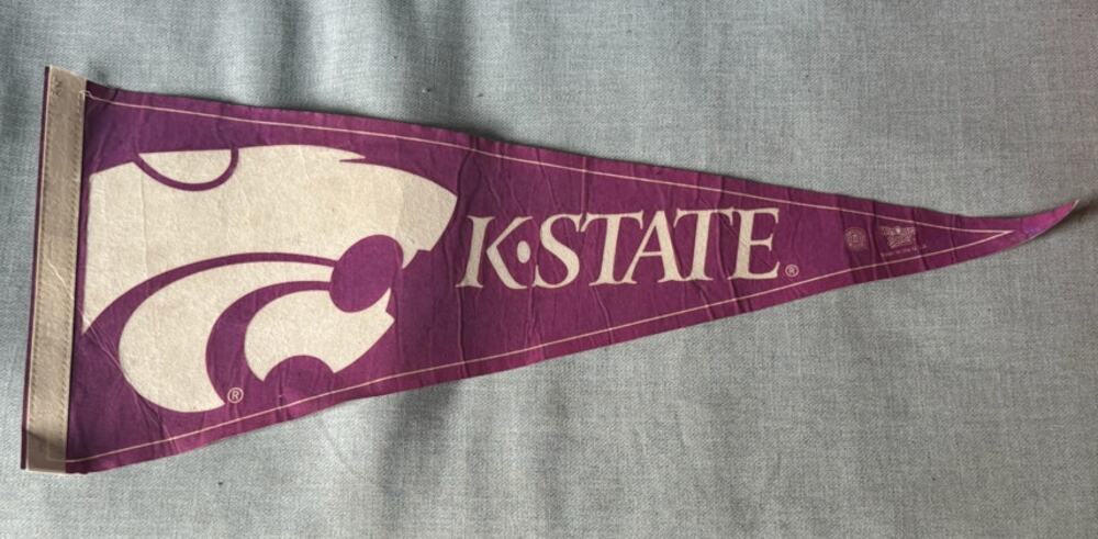 Kansas State Wildcats K-State Pennant NCAA College Sports 30"